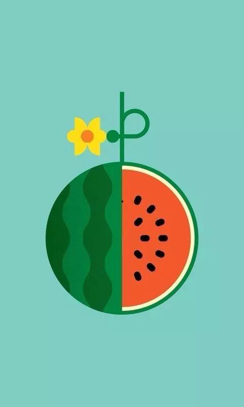 吃瓜主题手账图片,手账里的吃瓜日常