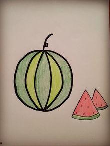 怎样画吃瓜的人